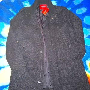 Guess men's wool coat NWT